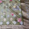 Digital Print & Weaving Pure Katan Silk Saree