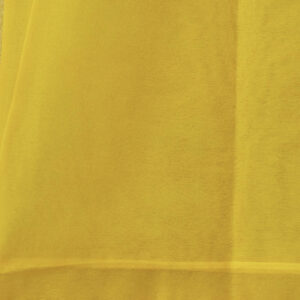 Banarasi Kora/Organza Saree Booti Design Embroidery Work Yellow Color