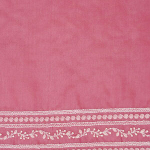 Banarasi Kora/Organza Saree Jaal Design Embroidery Work – Purple Color